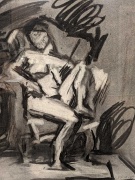 Unknown Artist-Untitled (Seated Nude)