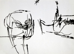 Bob Crossley-Untitled (Head Drawing)