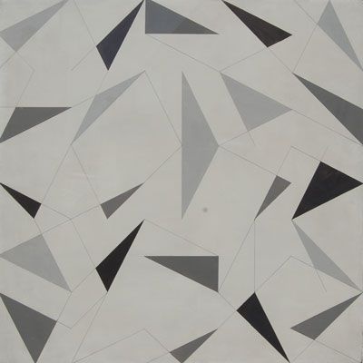 Michael Canney - Composition With Grey Triangles