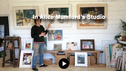 In Alice Mumfords Studio April 2020